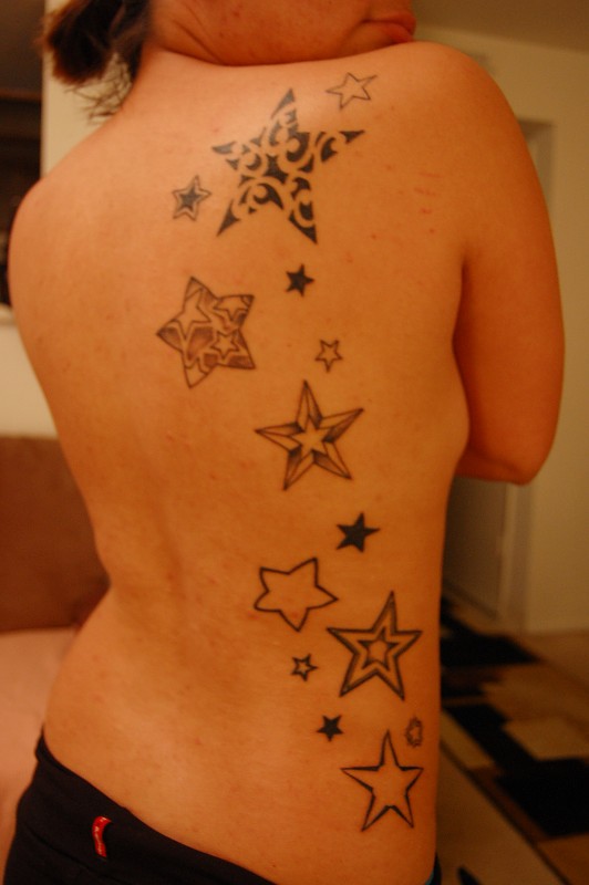 Yesica - Stars tattoo photo